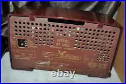 Vintage Grundig Model 87 USA AM-FM Radio FOR PARTS OR RESTORATION