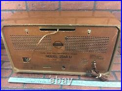 Vintage Grundig Radio Model 2540 U For Parts or Repair