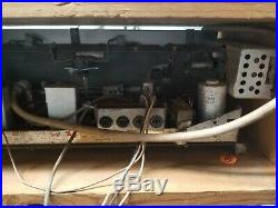 Vintage Grundig Senderwhal Radio tube untested parts or repair only sold as is