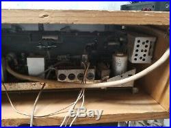 Vintage Grundig Senderwhal Radio tube untested parts or repair only sold as is