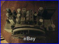 Vintage Grunow TeleDial Radio Chassis Model 1291 12-B Parts Restoration