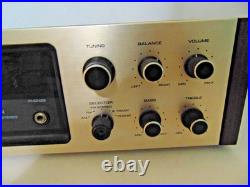 Vintage H-2000 Pioneer 8 Track Player withAM FM Radio For Parts or Repair-READ