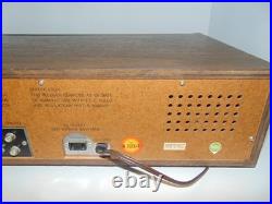 Vintage H-2000 Pioneer 8 Track Player withAM FM Radio For Parts or Repair-READ