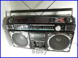 Vintage HELIX HX-4636 Stereo Boombox Ghetto Blaster Radio (For Parts / Repair)