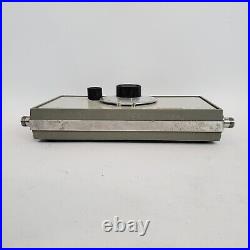 Vintage HP 393A Variable Attenuator 500-1000 Mhz AS-IS for Parts or Repair