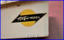 Vintage HTF 22 Cigar Boat withFutaba Model No. FP-T3E Radio Controller/Vtg Parts