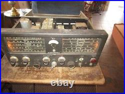 Vintage Hallicrafters Co SX-71 Radio Receiver-for parts or repair