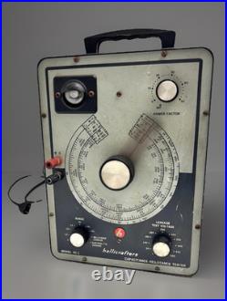 Vintage Hallicrafters HC-1 Capacitance Resistance Tester 12AU7 Tube Parts/Repair