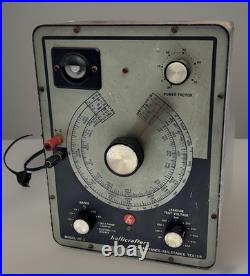 Vintage Hallicrafters HC-1 Capacitance Resistance Tester 12AU7 Tube Parts/Repair