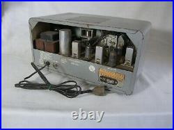 Vintage Hallicrafters S-107 Tube Shortwave AM CW SW Radio Receiver Parts/Repair