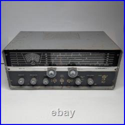 Vintage Hallicrafters S-108 Shortwave Ham Radio PARTS / REPAIR Receiver Tube AM