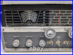 Vintage Hallicrafters S-108 Shortwave Ham Radio PARTS / REPAIR Receiver Tube AM