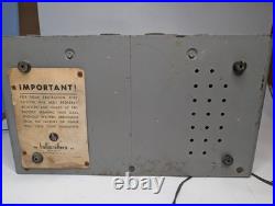 Vintage Hallicrafters S-108 Shortwave Ham Radio PARTS / REPAIR Receiver Tube AM