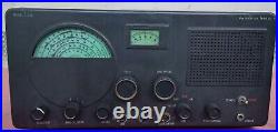 Vintage Hallicrafters S-40B Ham Radio Shortwave Receiver For Parts or Repair