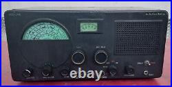 Vintage Hallicrafters S-40B Ham Radio Shortwave Receiver For Parts or Repair