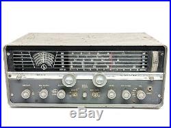 Vintage Hallicrafters SX-110 Ham Radio Receiver. Untested for parts or repair