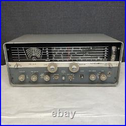 Vintage Hallicrafters SX-110 Shortwave Ham Radio Receiver FOR PARTS/REPAIR