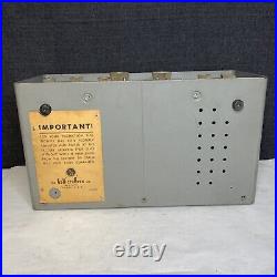 Vintage Hallicrafters SX-110 Shortwave Ham Radio Receiver FOR PARTS/REPAIR