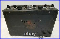 Vintage Hallicrafters SX-71 Ham 5 Band Radio Receiver for Restoration or Parts