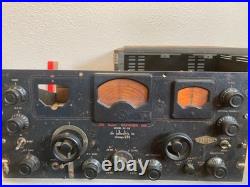 Vintage Hallicrafters Super Skyrider Receiver SX-28 WW2 1940s PARTS REPAIR ONLY