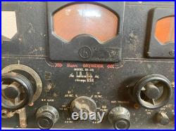 Vintage Hallicrafters Super Skyrider Receiver SX-28 WW2 1940s PARTS REPAIR ONLY