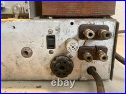 Vintage Hallicrafters Super Skyrider Receiver SX-28 WW2 1940s PARTS REPAIR ONLY