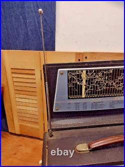 Vintage Hallicrafters TW1000 World-Wide 8-Band Receiver -radio Parts Or Repair