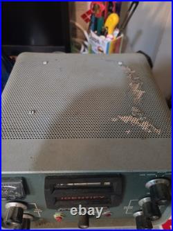 Vintage Heathkit SB-630 Ham Radio Timer Station Console Untested For Parts Or