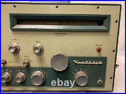 Vintage Heathkit TX-1 Apache Tube Ham Radio Transmitter For Parts