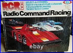 Vintage Ideal RCR300 Radio Command Racing RC Racecar PARTS AND REPAIR