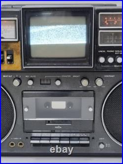 Vintage JVC 3090EN Boombox Cassette Radio TV Super Rare For Parts only
