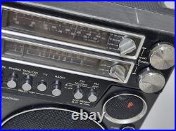 Vintage JVC 3090EN Boombox Cassette Radio TV Super Rare For Parts only