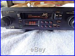 Vintage JVC AM/FM radio cassette stereo KS-R130 shaft style working great cond
