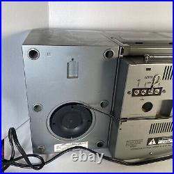Vintage JVC DC 33 AM/FM/Cassette/Record Player Boombox as-is parts repair