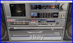 Vintage JVC, Model DC-33 Radio, LP, Cassette, SW1, SW2, -Tested -Parts READ
