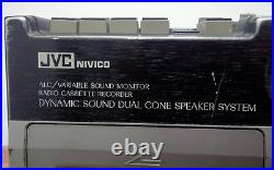 Vintage JVC Nivico boombox Radio Cassette Recorder 4 Band 9427S For Parts