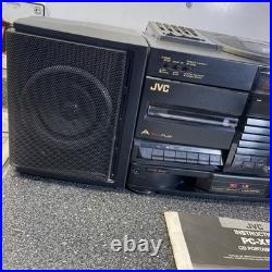 Vintage JVC PC-X500 CD Cassette Hyper-Bass Equalizer Live Effects Parts Only