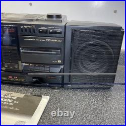 Vintage JVC PC-X500 CD Cassette Hyper-Bass Equalizer Live Effects Parts Only