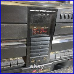 Vintage JVC PC-X500 CD Cassette Hyper-Bass Equalizer Live Effects Parts Only