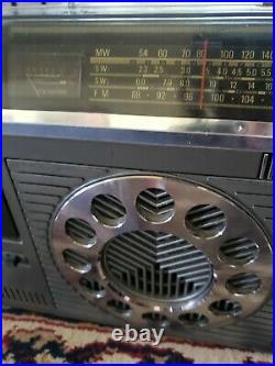 Vintage JVC RC 323JW Portable Short-Wave / AM/FM Cassette / Boombox Radio PARTS