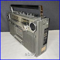 Vintage JVC RC-828JW Stereo Radio Cassette Player Boombox FOR PARTS/REPAIR