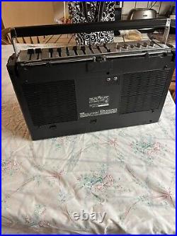 Vintage JVC RC-828JW Stereo Radio Cassette Player Boombox FOR PARTS/REPAIR