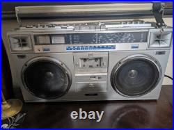 Vintage JVC RC-M70JW Boombox Ghettoblaster Stereo Radio For Parts Or Repair