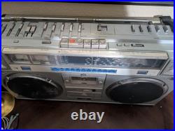Vintage JVC RC-M70JW Boombox Ghettoblaster Stereo Radio For Parts Or Repair