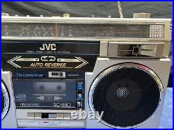 Vintage JVC Stereo Radio Cassette Recorder RC-880JW Parts Or Repair