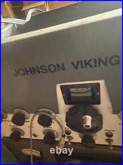 Vintage Johnson Viking II Transmitter Parts Only Un Tested As-Is