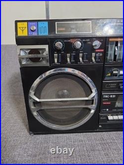 Vintage Jumbo Lasonic TRC-931 Boombox Double Cassette Radio Vintage Parts Repair