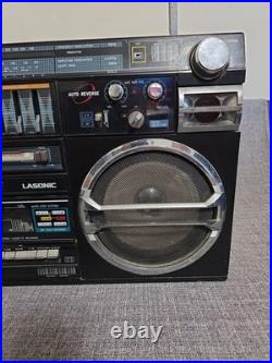 Vintage Jumbo Lasonic TRC-931 Boombox Double Cassette Radio Vintage Parts Repair