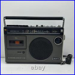 Vintage Junk Sony Fm/Am Cassette Recorder Cf-1980 Junk for Parts Untested