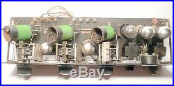 Vintage KING NEUTRODYNE TUBE RADIO model 25 part Untested CHASSIS with 5 TUBES